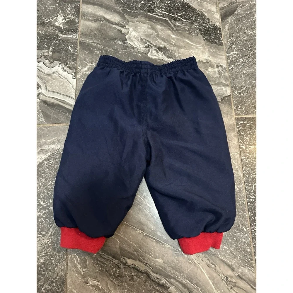 Vintage Winnie The Pooh Baby Pants Blue 6/9 M 100‎ Acre Collection